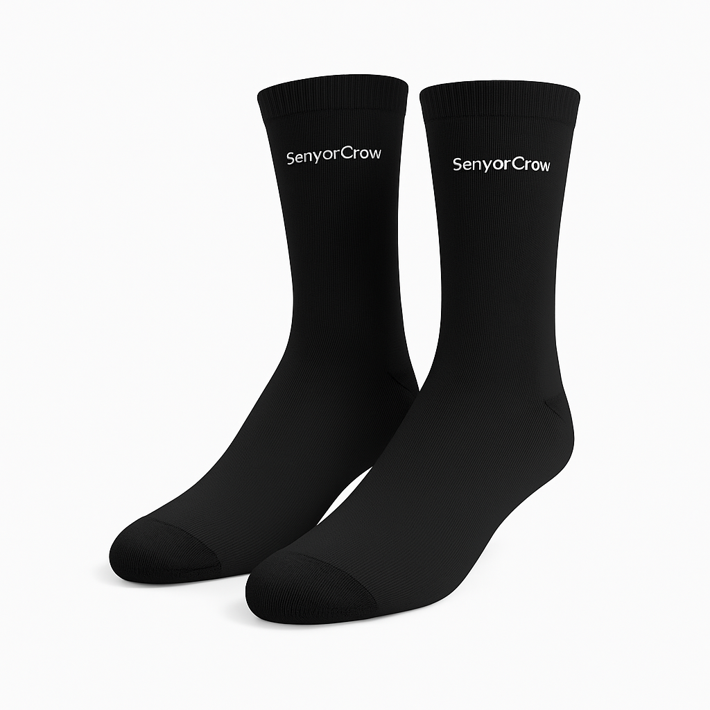 Senyor Crow – Premium Crew Socken | Bequem & Stylisch