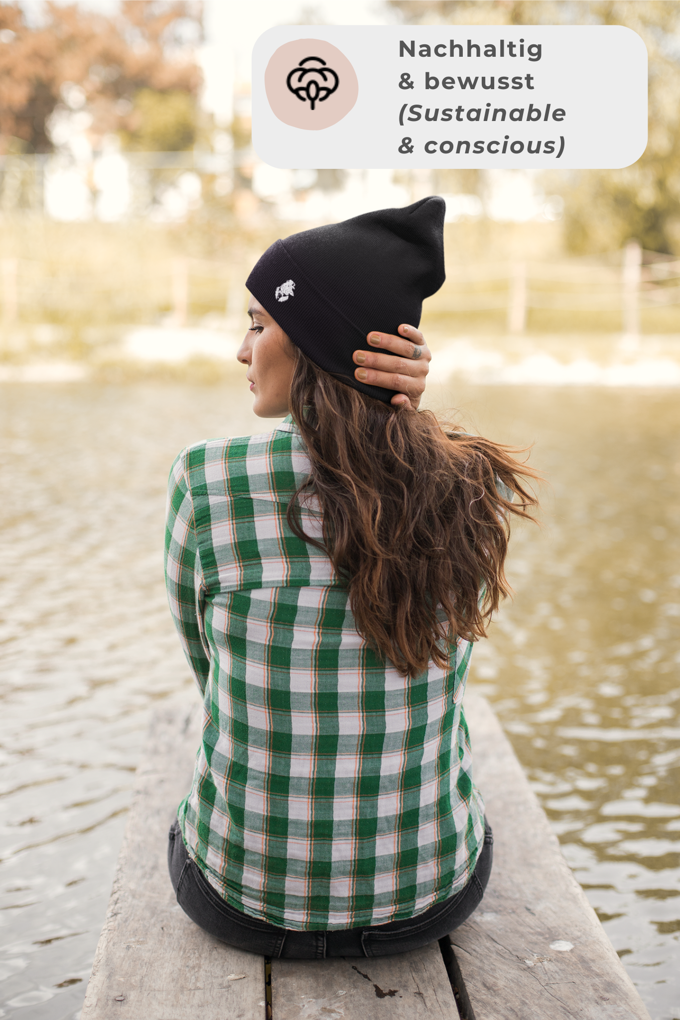 Strickmütze Unisex mit Stickerei | Warme Winter Beanie, Streetwear & Outdoor Mütze, Perfektes Geschenk