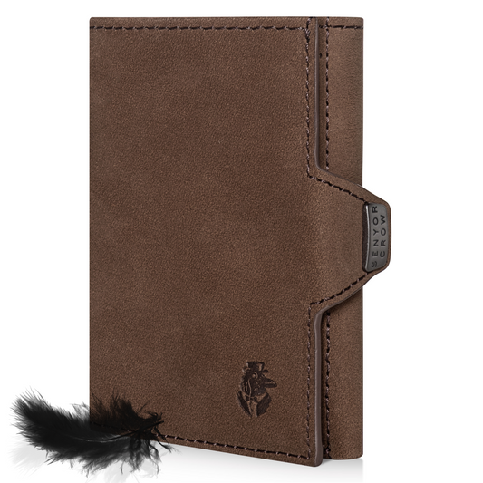Slim Wallet Braun